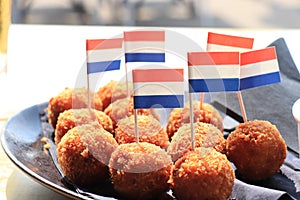 Dutch snack: Bitterballen