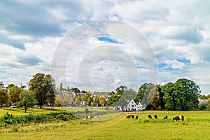 The Dutch Sonsbeek city park in Arnhem