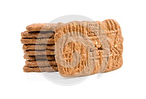 Dutch speculaas biscuit