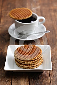 Dutch stroopwafel