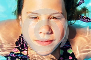 Dutch Teenager Diving In The Swimming Pool.Dutch Teenager Diving In The Swimming Pool