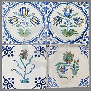 Dutch tile from the 16th to the 18th century