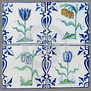 Dutch tile from the 16th to the 18th century