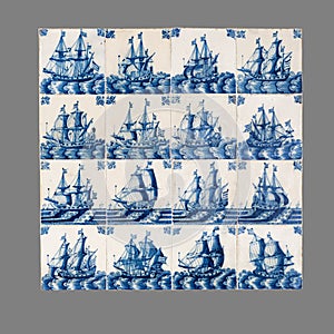 Dutch tile from the 16th to the 18th century