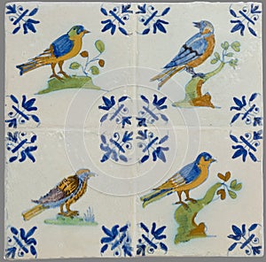 Dutch tile from the 16th to the 18th century