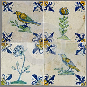 Dutch tile from the 16th to the 18th century