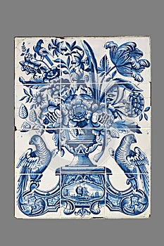 Dutch tile from the 16th to the 18th century