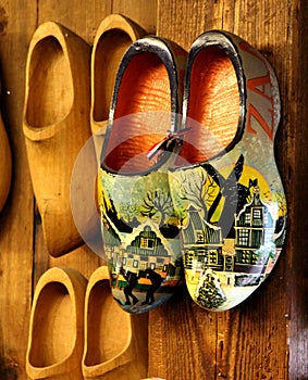 Dutch traditional shoes - clogs