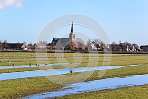 Dutch village scene