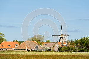 Dutch village at Terschelling photo