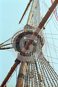 Dutch VOC ship from the golden century of Netherlands