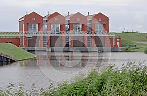 Dutch water pumping station Rozema of Termunterzijl