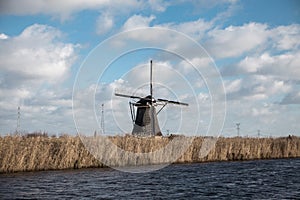 Dutch wind mill.