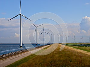 Dutch windfarm overview