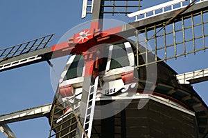 Dutch windmill close up Almelo