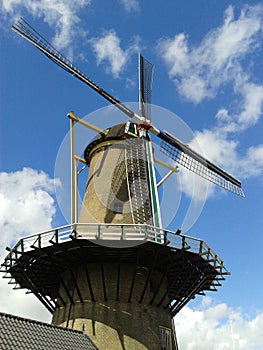 Dutch Windmill Hellevoetsluis photo