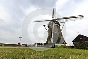 Dutch windmill, Leidschendam near Den Haag