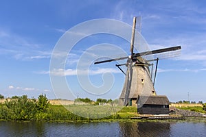 Dutch windmill and the little Shed