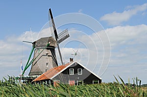 Dutch Windmill Zaandam 2 photo