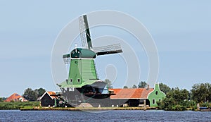 Dutch Windmill Zaandam 3 photo