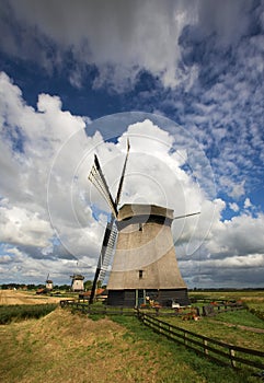 Dutch windmills