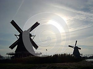 Dutch windmills