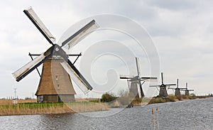 Dutch windmills