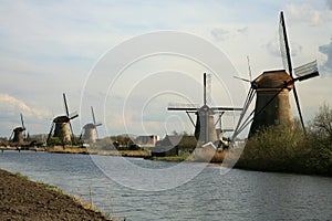 Dutch windmills