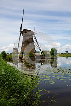 Dutch windmills of Kinderdijk