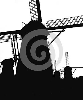 Dutch windmills in Kinderdijk 5