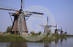 Dutch windmills in Kinderdijk 8 photo