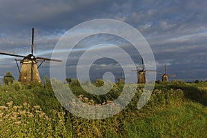 Dutch windmills