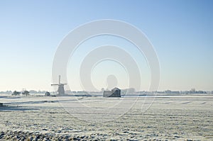 Dutch winter landscape