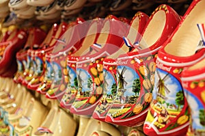 Dutch wooden shoes