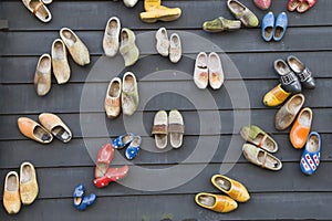 Dutch wooden shoes