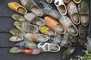 Dutch wooden shoes