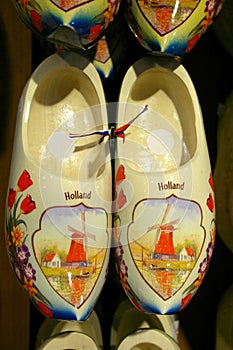 Dutch wooden shoes