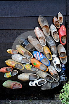 Dutch wooden shoes