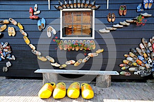 Dutch wooden shoes