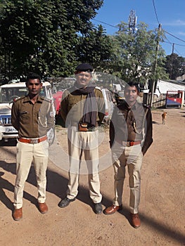 On Duty  a men toking