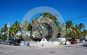 Duval street of Key West, Florida Keys