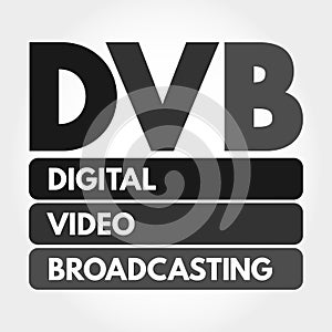 DVB - Digital Video Broadcasting acronym
