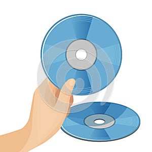 DVD digital video disc or versatile optical discs storage