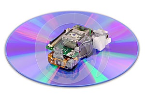 DVD laser and disk