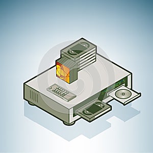 DVD / VHS Video Player