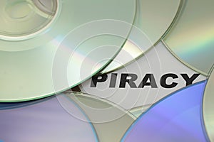 DVD and word of piracy