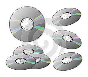 DVDs or CDs photo