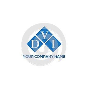 DVI letter logo design on white background. DVI creative initials letter logo concept. DVI letter design.DVI letter logo design on