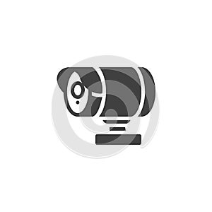 DVR camera vector icon