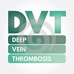 DVT - Deep Vein Thrombosis acronym